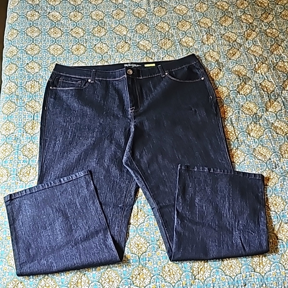 NWOT Style & Co Women's Straight Leg Jeans Size 20W Petite